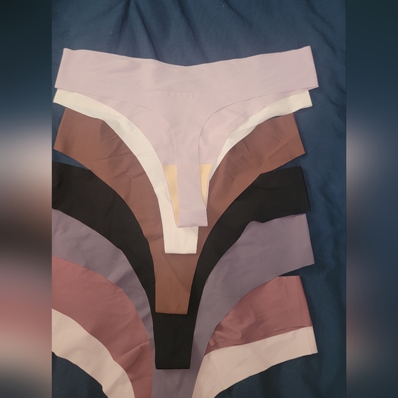 Brand New 7 Pairs of NO SHOW Thong Panties Size:0x Brand:Shein - Picture 4 of 4
